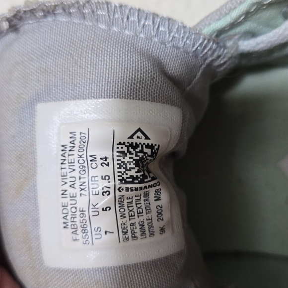 Converse 558659F Chunky Taylor All Star Low Top Madison Women Sneakers Gray - Picture 4 of 12